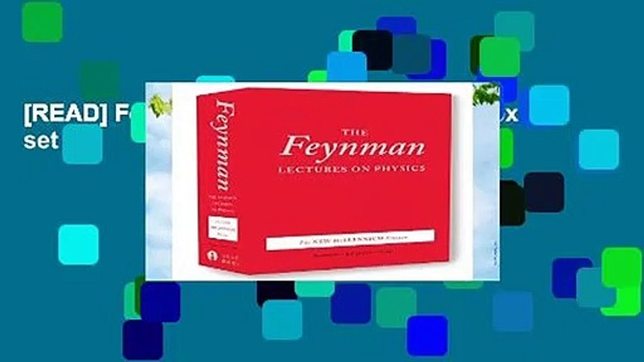 [READ] Feynman Lectures on Physics, boxed set