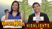 Kim Tune happily chooses Hike Tyson as her KapareWHO | It's Showtime KapareWHO