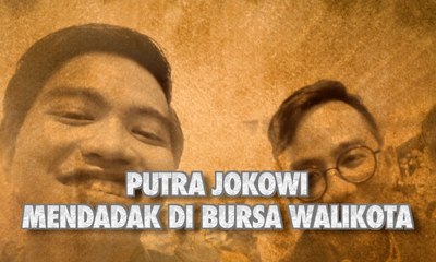 Putra Jokowi Mendadak di Bursa Walikota - AIMAN (1)