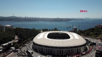 SÜPER KUPA ÖNCESİ STAT VE ÇEVRESİNDEKİ SON DURUM HAVADAN GÖRÜNTÜLENDİ