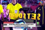Copa Bicentenario: Sporting Cristal clasificó a cuartos de final tras vencer a Sport Boys