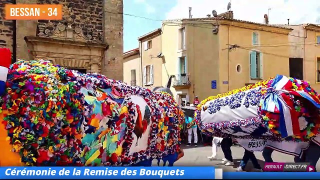 Cérémonie de la Resmie des Bouquets à Bessan - 34