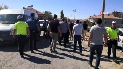 Aksaray'da kaza sonrası iki grup arasında kavga: 1'i polis 9 yaralı
