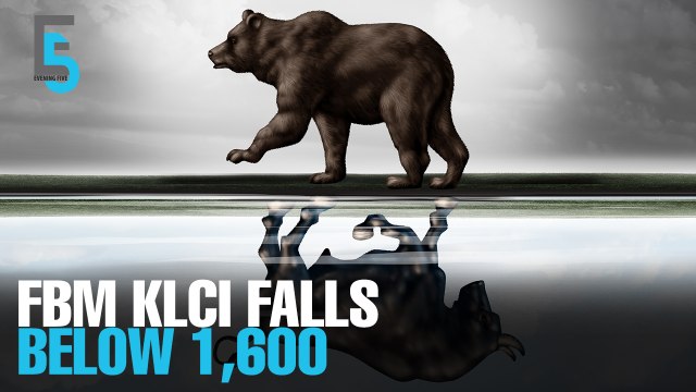 EVENING 5: FBM KLCI falls to an almost four-year low