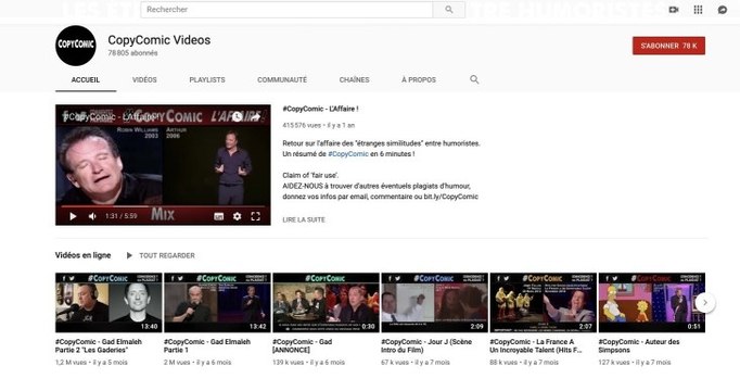 Des humoristes français accusés de plagiat