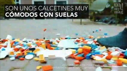 Han inventado los calcetines con suela para aliviar tus pies después de una noche de fiesta