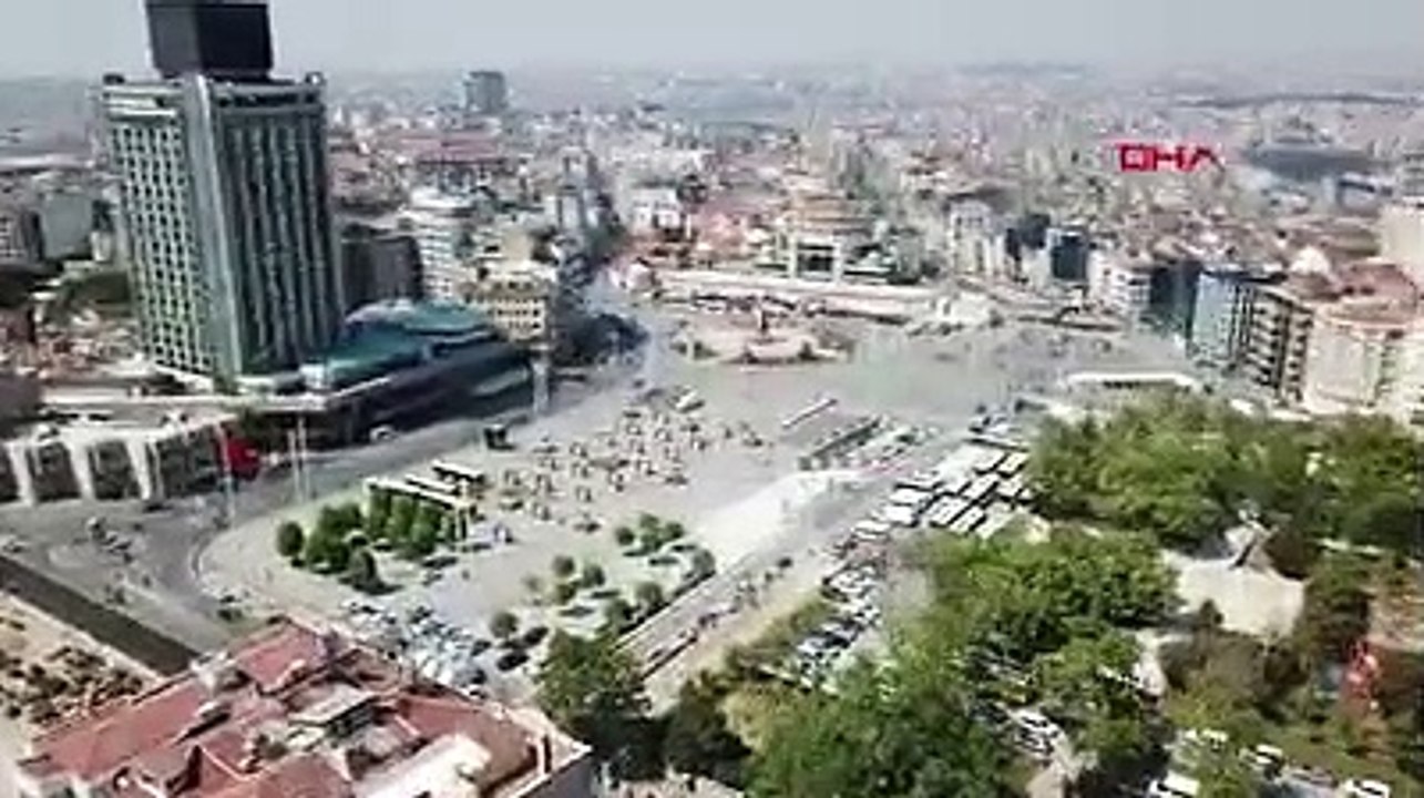 Taksim Meydanı'nın peyzaj mimarisi yeniden düzenleniyor; öneri projeler için yarışma yapılacak