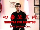 Shintai Ryu Ninjitsu by sensei Joshua Carr. Martial Arts Demonstration