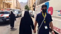 شاهد: سجناء سعوديون يؤدون فريضة الحج للمرة الأولى