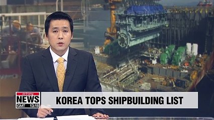Korea tops global shipbuilding orders for 3rd straight month this July