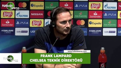 Frank Lampard: "Oyuncularıma inanıyorum"