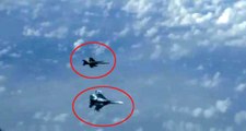 Rus uçakları, Savunma Bakanı'nın uçağına yaklaşmaya çalışan NATO jetini uzaklaştırdı