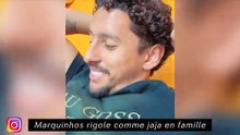 Marquinhos rigole come jaja en famille - Lucas Hernandez, le chanteur du Bayern