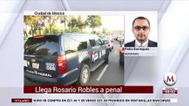 Rosario Robles ingresa a penal de Santa Martha Acatitla