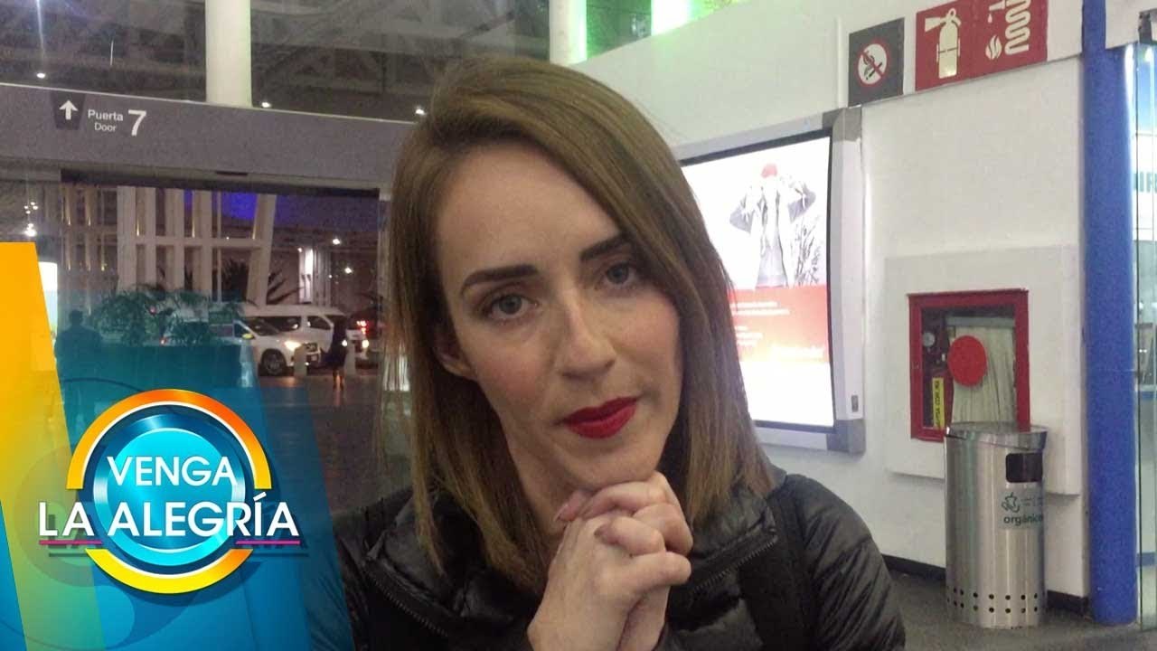 ¡Se nos fue! ¡Fuimos al aeropuerto a despedir a 'La Choco' | Venga La Alegría