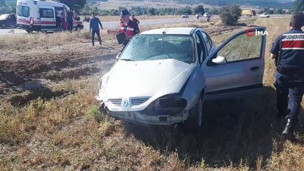 Emet'te trafik kazası: 4 yaralı