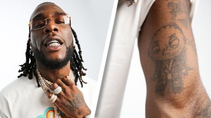 Burna Boy Reveals Meaning Behind His Tattoos 🎤