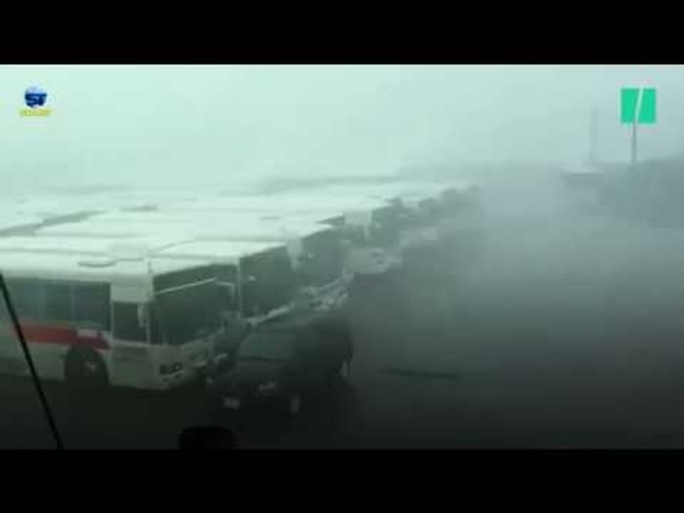 Le Japon, après des inondations et une canicule meurtrières, balayé par une tempête