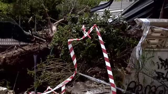 La huella del temporal sigue siendo visible en Barcelona