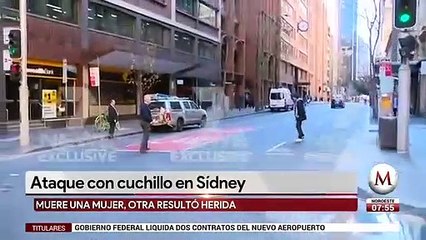 Por ataque con cuchillo, detienen a un hombre en Sydney