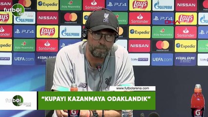 Jürgen Klopp: "Kupayı kazanmaya odaklandık"