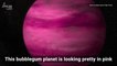This Planet's So Hot, It's Bright Magenta Pink