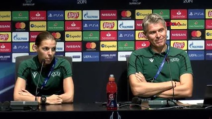 SPOR UEFA SÜPER KUPA'NIN HAKEMLERİ AÇIKLAMALARDA BULUNDU -2