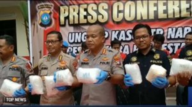 Polresta Barelang Sita 38 Kg Sabu Asal Malaysia