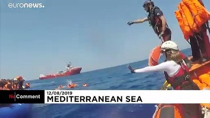 Toujours pas de solution pour les 500 migrants à bord de l'Open Arms et de l'Ocean Viking
