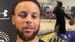 Steph Curry Hits INSANE One-Handed Half Court Shot, Says People Stupid To Think Dubs Reign Is Over!