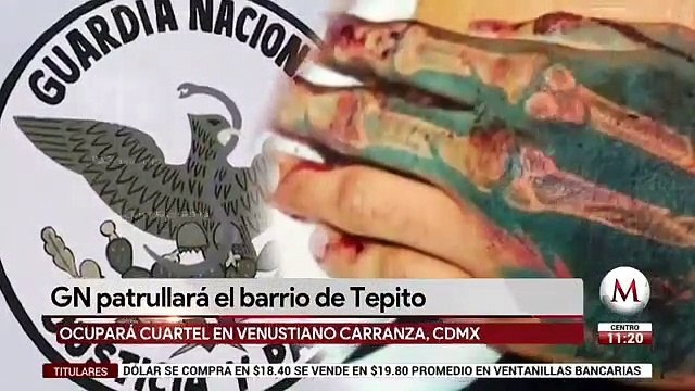 Guardia Nacional patrullara barrios de Tepito y La Merced