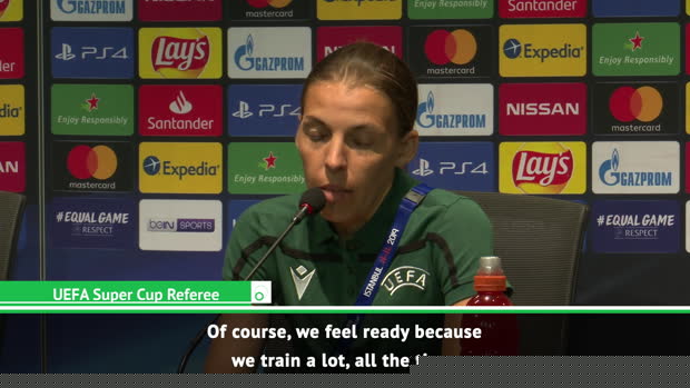 I am not afraid - Female UEFA Super Cup final referee Frappart