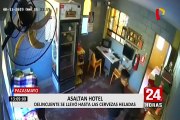 La Libertad: delincuentes asaltan hotel y golpean a trabajadora