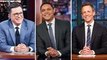 Late-Night Hosts Poke Fun at Trump for Promoting Jeffrey Epstein Conspiracy Theory | THR News