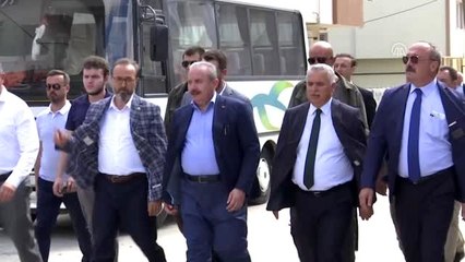 TBMM Başkanı Mustafa Şentop'tan gazi Tarık Cür'e ziyaret