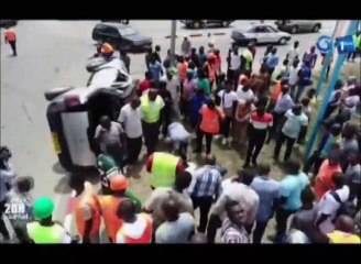 RTG/Accident de circulation au carrefour de la gare d’Owendo