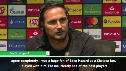 It's pretty much impossible to replace Hazard - Lampard