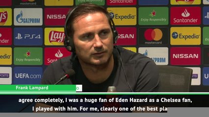 It's pretty much impossible to replace Hazard - Lampard