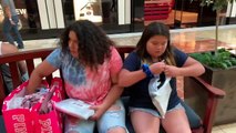 Back to School Shopping at the Mall - Shopping for Backpacks and Shoes