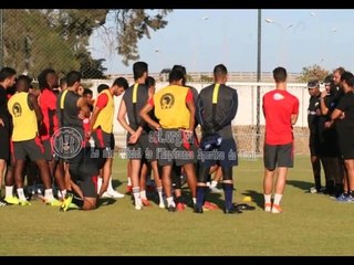 حصة التمارين عشية اليوم من الحديقة ب Espérance Sportive de Tunis