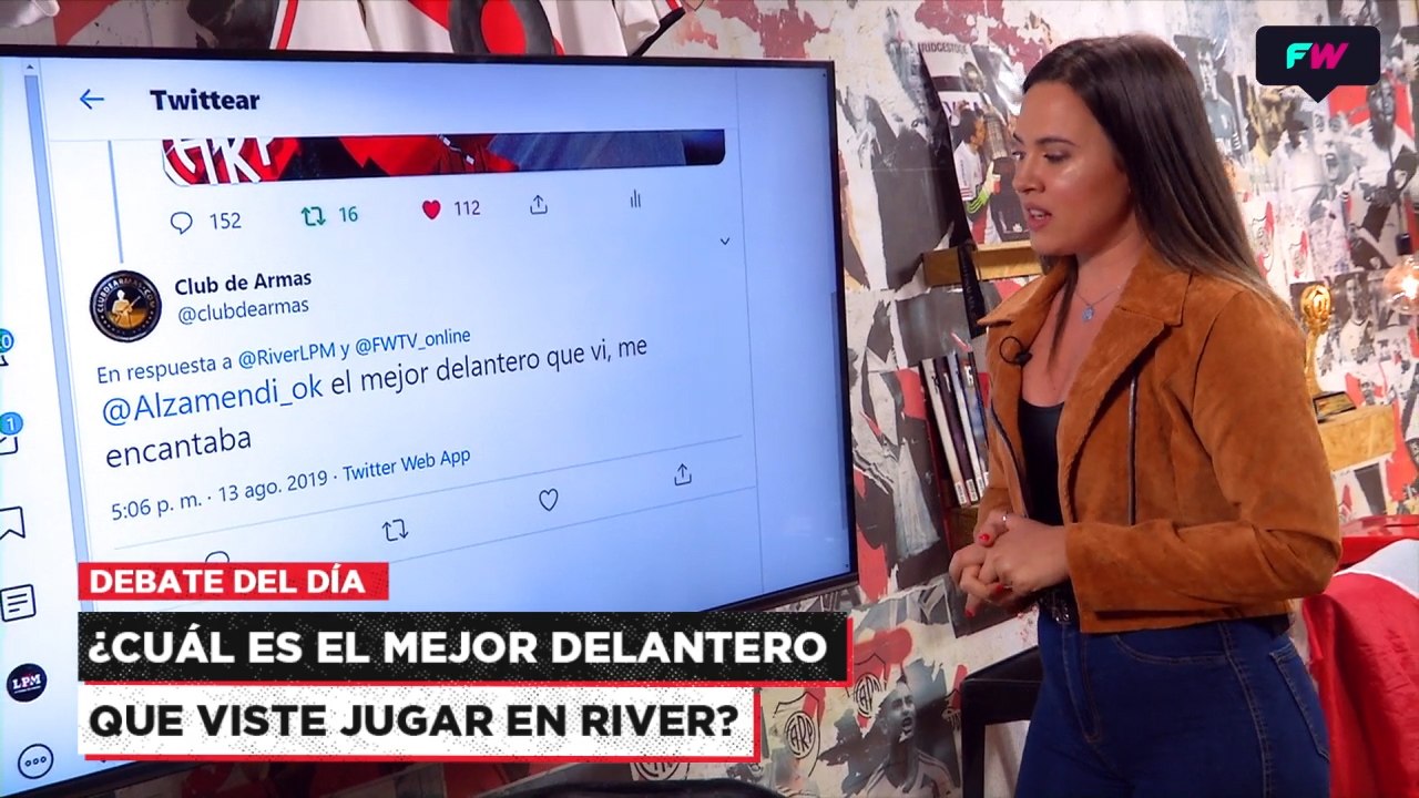 Debate del día: #MiDelanteroRiver
