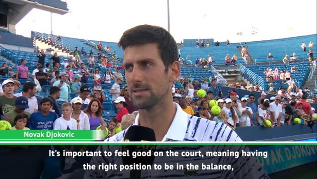Djokovic pleased to overcome Querrey's big-serving challenge