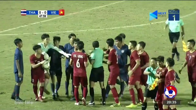 Highlights | U18 Thailand 0-0 U18 Vietnam | AFF U18 Next Media Cup 2019 | VFF Channel