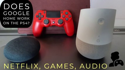 Can PS4 play audio through Google Home _