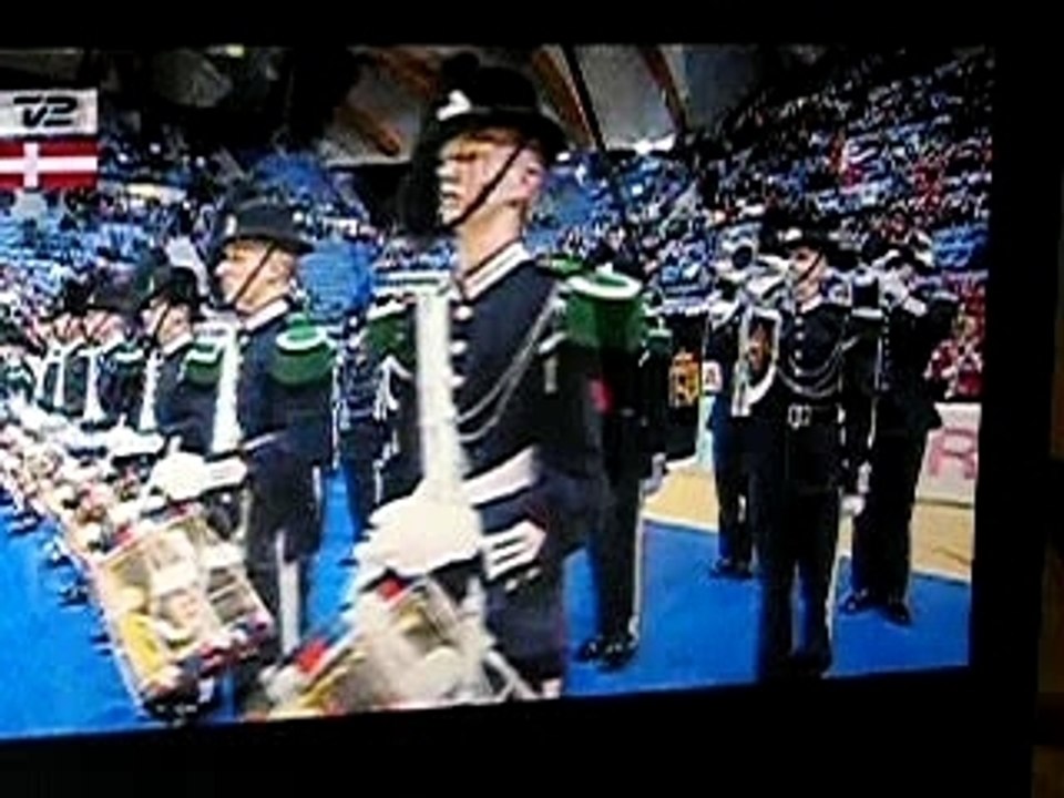 Remise de la médaille de bronze Euro 2008 aux BLEUS
