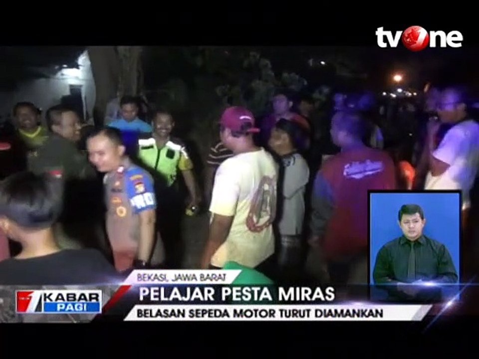 Pesta Miras dan Lem, Puluhan Pelajar Bekasi Ditangkap Polisi