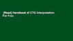 [Read] Handbook of CTG Interpretation  For Free