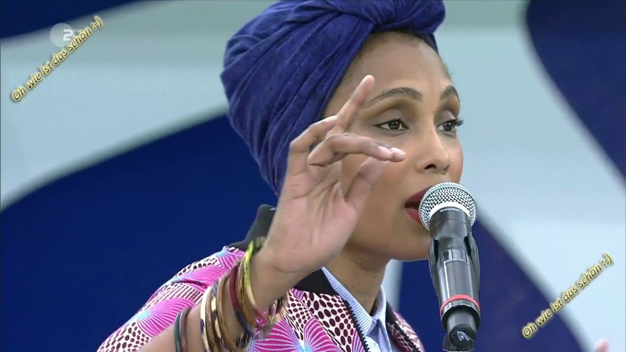 Imany - Silver Lining (Clap Your Hands - | ZDF Fernsehgarten 14.05.2017