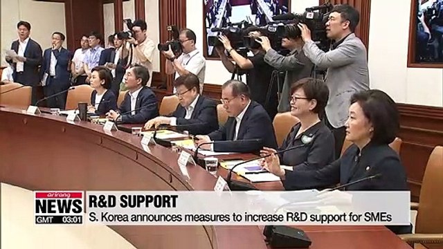 S. Korea announces measures to increase R&D support for SMEs