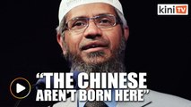 Zakir: You want me to leave, then ask the 'old guests' Chinese to go back too